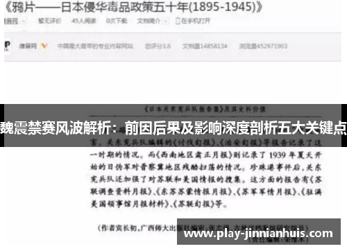魏震禁赛风波解析：前因后果及影响深度剖析五大关键点